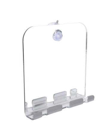 Anti Fog Shower Mirror  Shaving Mirror ABS Material Anti Fog More Functional Design Wide Range Applications for Toilet Room for Shower Room