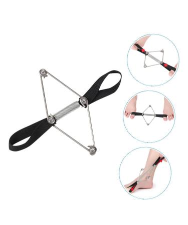 FOMIYES 2 Pcs Toe Straightener & Bunion Corrector Set - Nylon Black Toe Splint with Tension Band & Flex Tools for Hallux Valgus - Foot Strap Leash Holder for Bid Toe Alignment - Buy Online on GoSupps.com