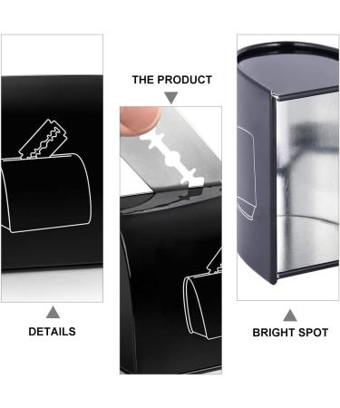 Buy X Razor Blade Storage Box | Black Recycling Box for Safe Disposal | International Shipping Available - Buy Online on GoSupps.com