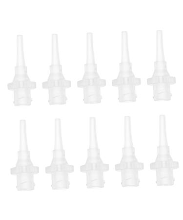 SHERCHPRY 100Pcs Disposable Ear Washer Tips Safe Ear Wax Cleaning Tool Compatible Replacement Tips for Ear Irrigation System Convenient and Practical Ear Wax Removal Accessories