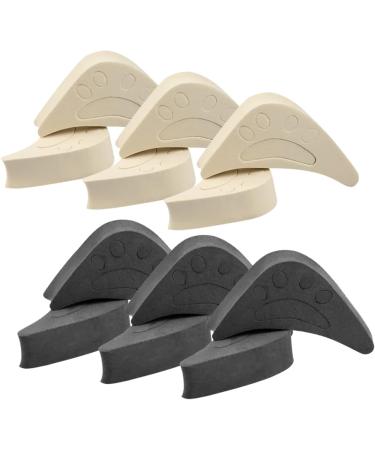 Mobestech 12 Pairs Toe Plug Adjustment Pads - High Heel Cushion Inserts for Women | Shoe Size Reducer & Comfort Mat for Pointed Shoes - Buy Online on GoSupps.com