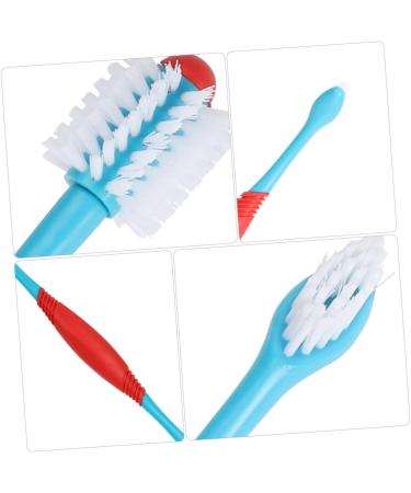 Angoily 4pcs Dual-head Pet Household Puppy Tools Teeth Manual Cleaners for Double-end Convenient Tooth - Buy Online on GoSupps.com