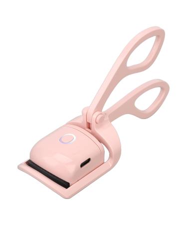 Heated Eyelash Curler Rechargeable Electric Eyelash Curler with 2 Heating Modes 30s Fast Heating Long Lasting Heated Lash Curler Makeup Tools with Soft Silicone Pad