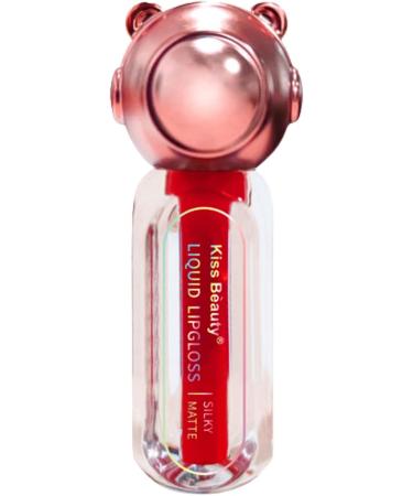 Nictules Matte lip gloss waterproof durable beauty cosmetics for bare lip gloss long lasting nonsticky and nonfading - Buy Online on GoSupps.com