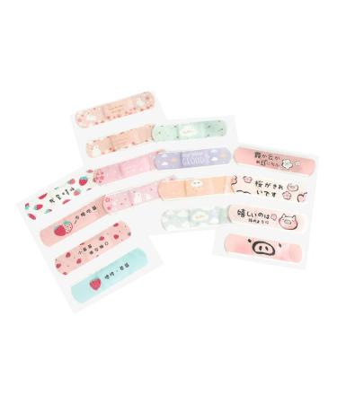 4 Adhesive Bandages Hemostasis Bandages Adhesive Plaster Water Resistant Hemostasis Care Cartoon Breathable Dressing