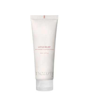 near:garden Lotus Relief BHA Sherbet Cleansing Balm Blackhead Remover Pore Cleaner Extractor de Puntos Negros For All Skin Types (150ml / 5.07 fl.oz.)