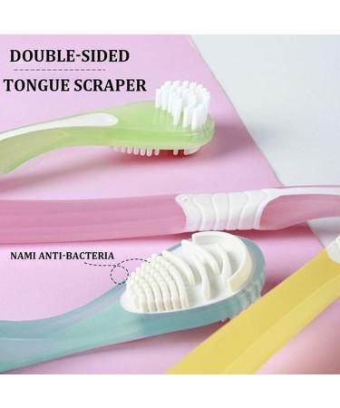 Bailey Double-Sided Tongue Cleaner Scraper - Silicone Brush for Effective Tongue Cleaning & Oral Care - Buy Online on GoSupps.com