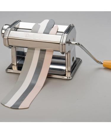 Sculpey Clay Conditioning Pasta Machine - 9 Thickness Settings, Oven-Bake Tool for Polymer Clay, Includes Clamp & Hand Crank - Ideal for All Skill Levels - Buy Online on GoSupps.com