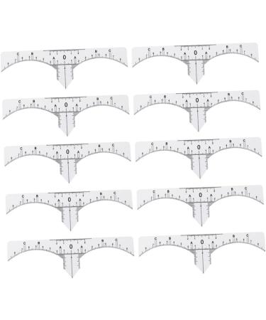 Didiseaon 10pcs Set Eyebrow Guide Eyebrow Tools Eyebrow Makeup Tools Eyebrow Stencil Template Make up - Buy Online on GoSupps.com