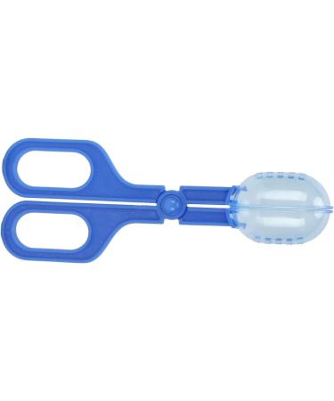Multi-Purpose Reptile Feeding Clamp | Amphibian Terrarium Tool | Ventilated Fodder Collector - Blue - Buy Online on GoSupps.com
