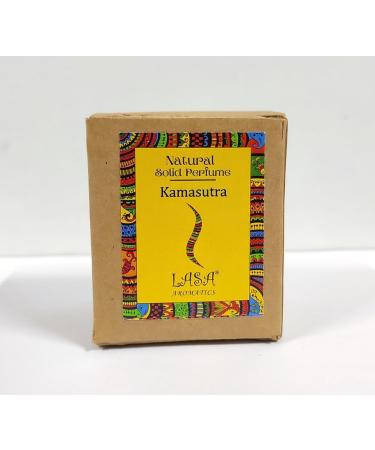 ANANYA FASHION & CRAFTS HUB Kamasutra Natural Solid Perfume Beeswax Long Lasting Body Fragrance Balm Solid State Eau De Perfum in Wooden Jar 6 gm - Buy Online on GoSupps.com