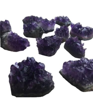 Room Decoration 20g-50g Natural Raw Amethyst Quartz Purple Crystal Cluster Stones Specimen Home Decoration Crafts Decoration Ornament Great Choice for Home Decoration (Color : 20-30g) - Buy Online on GoSupps.com