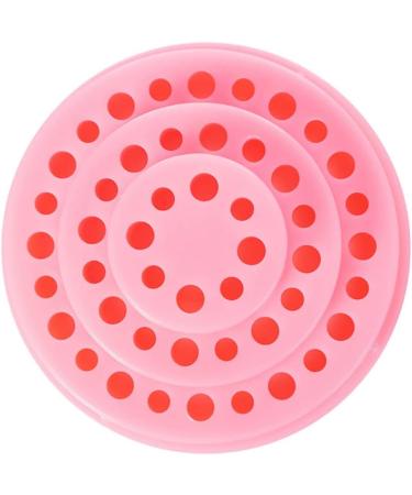 Nail Drill Bits Holder Acrylic Nail Drill Stand Displayer Organizer Container 48 Holes Manicure Tools Storage Box With Acrylic Cover Pink nail drill bit Organizer - Buy Online on GoSupps.com