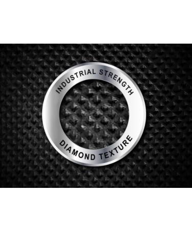 PermaSafe HD Industrial Nitrile Disposable Gloves - 6+ Mil Latex-Free Raised Diamond Texture | Large Box of 100 for Mechanics | International Shipping Available - Buy Online on GoSupps.com