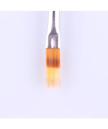 WOKOTO 2PCS Black Nail Ombre Brushes Set - Gradient Painting Pens with Wood Handle for UV Gel Nail Art - Builder Brushes Kit - Buy Online on GoSupps.com
