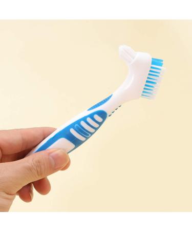 Buy Healifty Double Sided Denture Cleaning Brush - Effective Cleaner for Dentures & False Teeth | International Shipping Available - Buy Online on GoSupps.com