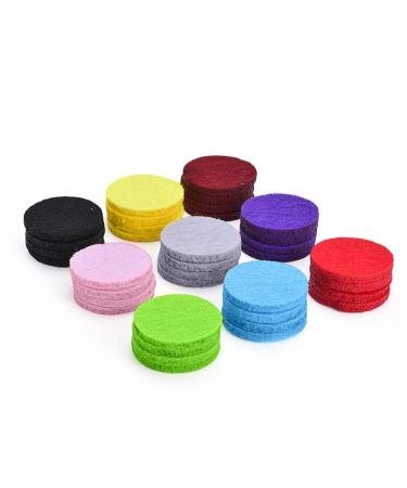 30mm Replacement Refill Pads 60Pcs for Essential Oil Diffuser Necklace for 30mm Aroma Stainless Steel Locket Pendant Durability and Practicality