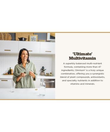 Solgar Omnium Phytonutrient Complex - Multiple Vitamin & Mineral Formula (90 Tablets) | Premium Supplement - Buy Online on GoSupps.com