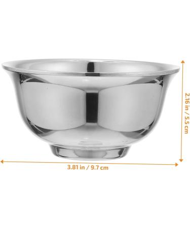 Minkissy Impact Bowl Shaving Soap Kits for Men | Stainless Steel Hair Salon Tools & Gadgets - Buy Online on GoSupps.com