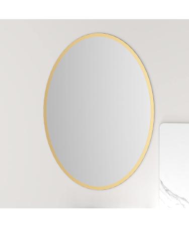 U Brands Magnetic Gold Locker Mirror 5.5 x 7