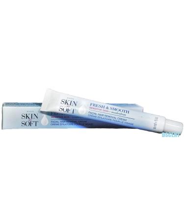 Avon SSS Fresh and Smooth Facial Hair Removal Cream 1 Ounce - Sensitive Skin