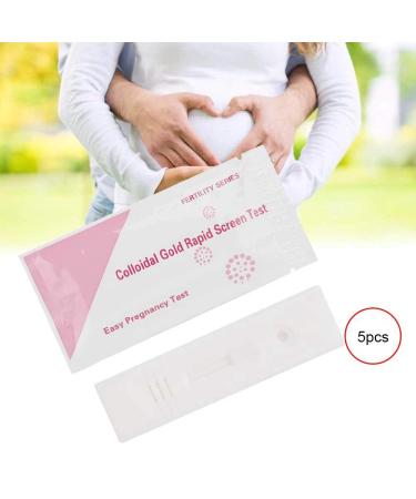ANGGREK 5pcs HCG Early Pregnancy Test Strips - Fast & Accurate Colloidal Gold Detection for Women | International Shipping Available - Buy Online on GoSupps.com