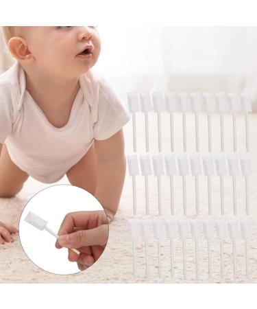 Baby Gauze Mouth Cleaner | 30pcs Disposable Toothbrush for Babies | Baby Tongue Cleaner & Oral Care Sticks - Buy Online on GoSupps.com