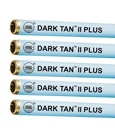 Wolff Dark Tan II Plus F71 100W Bi Pin Tanning Lamp 16 Pack Tanning Bulbs