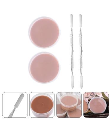 Lurrose 2PC Scar Wax Kit | Fake Skin Wax Effects & Body Paint | Halloween Make-Up Tools with Spatula for Festival & Special Effects - Buy Online on GoSupps.com
