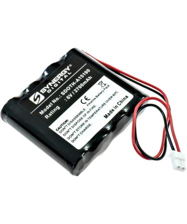 Buy Synergy Digital Personal Care Batteries - 6V 2700mAh Alkaline Compatible with GP GPRHORW01018 - 4-Pack International Shipping Available - Buy Online on GoSupps.com