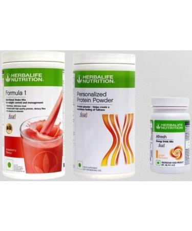Formula Mix Shake ShakeMate Afresh Shake Mate Shake MixShake (PP400g Strawbery&AFRESH) Pack of 3