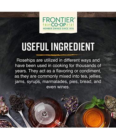 Buy Frontier Natural Products Organic Whole Rosehips 16 oz (453g) - Premium Herbal Supplement - Buy Online on GoSupps.com