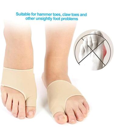 Orthopedic Foot Support Kit - Bunion Corrector, Toe Separator, Hammer Toe Corrector with Foot Sleeves and Cushions - Day and Night Relief (1 Pair) - Buy Online on GoSupps.com