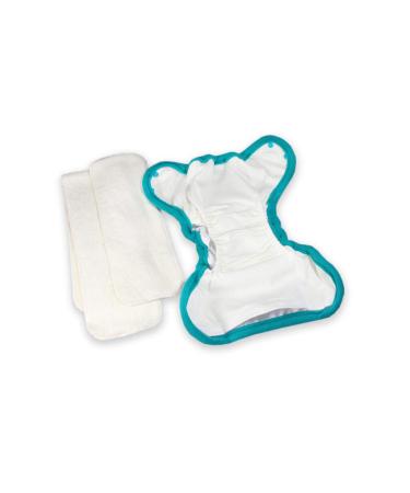 PETIT LULU 6 AIO Fabric Diapers with Waterproof Pocket | Organic & Fluffy | Tower Diap Pack | International Shipping | Made in EU - Buy Online on GoSupps.com