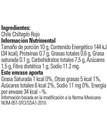 Fresh Harvest ground Chiltepin chili 45g/ Chile Chiltepin molido picoso. Hot - Buy Online on GoSupps.com