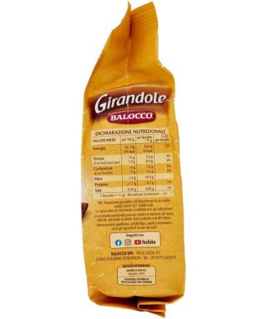  Balocco Balocco Girandole Chocolate and Cream Biscuits 350g - Buy Online on GoSupps.com