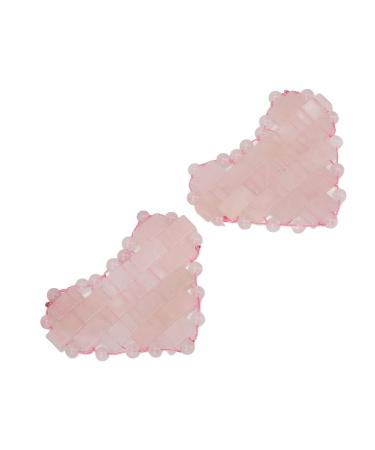 Jadestone Eye Patch 2 Pack - Reduce Facial Edema & Relieve Eye Strain | Heart-Shaped Massage Pads for Relaxation - Buy Online on GoSupps.com