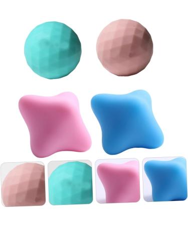 Fomiyes 4-St Fascia Ball Massage Roller - Foot & Hand Massage Device for Ultimate Relaxation | Perfect for Fitness and Gym Recovery - Buy Online on GoSupps.com