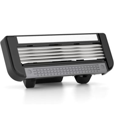 EvoShave Carbon Black Razor with 2 Blade Refills - Precision Shaving Experience - Buy Online on GoSupps.com