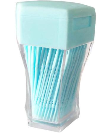 Healifty Toothpicks for Teeth - 200pcs Double Head Interdental Brushes | Oral Care Sky Blue - Buy Online on GoSupps.com