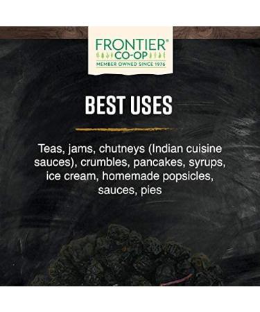 Frontier Co-op Whole Elderberries 8 oz - Premium Organic Dried Berries for Health & Wellness - Buy Online on GoSupps.com