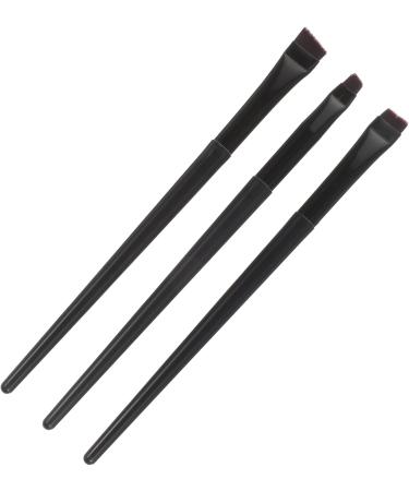 Healeved 15 Pcs Eyeliner Brush Eyebrow Brush Black Eyeliner Eyeliner Brush Female Artificial Fiber - Buy Online on GoSupps.com