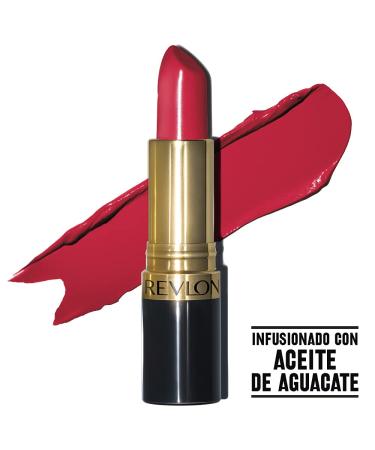 Revlon Super Lustrous Lipstick in Love That Red/Coral - Pack of 2, 0.70 oz. Moisturizing Formula with Vitamin E & Avocado Oil - Reds & Corals 725 - Buy Online on GoSupps.com