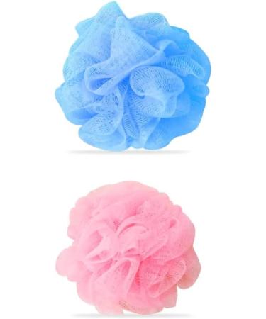 Organic African Exfoliating Net Bath Sponge Set - 4 PCS for Body Scrubbing and Smoother Skin - Buy Online on GoSupps.com