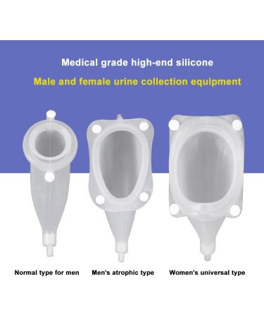 Portable Silicone Female Urinal & Urine Collection Bag for Incontinence Leak Proof Catheter & Drainage System for Bedridden Patients - Buy Online on GoSupps.com