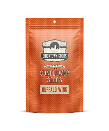 Buffalo Wing Flavored Sunflower Seeds - Seasoned and Roasted in Shell for a Bold Taste - 8 oz. Buffalo Wing 8 Ounce (Pack of 1) - Buy Online on GoSupps.com