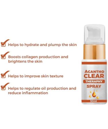GFOUK Acanthoclear Therapy Spray - Dark Spot Corrector for Black Skin (1PCS) - Buy Online on GoSupps.com