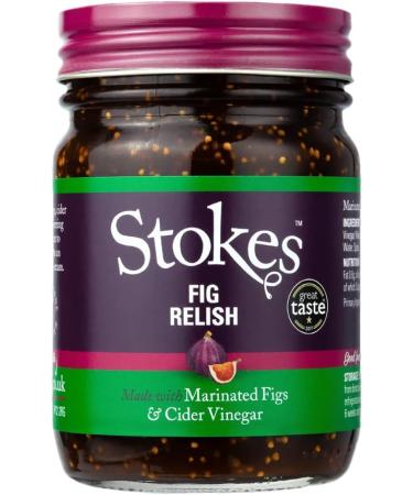 Stokes Sauces - Fig Relish 250g - Pack of 2 - Buy Online on GoSupps.com