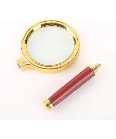 20 Times Full Metal Handheld Old Man Reading Magnifier 10 Times Read High-Definition Optical Glass Mirror Made in China - Buy Online on GoSupps.com