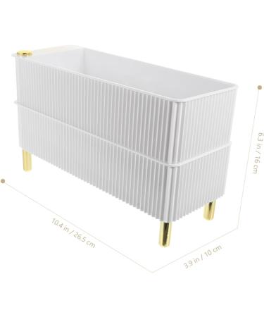 Box Egg Container Eggs Kitchen Multi-layers Organizer Holder Plastic Storage Refrigerator re-usable White 26.5X16X10CM - Buy Online on GoSupps.com